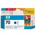 HP 70 Designjet Printer Ink Print Cartridge - Blue